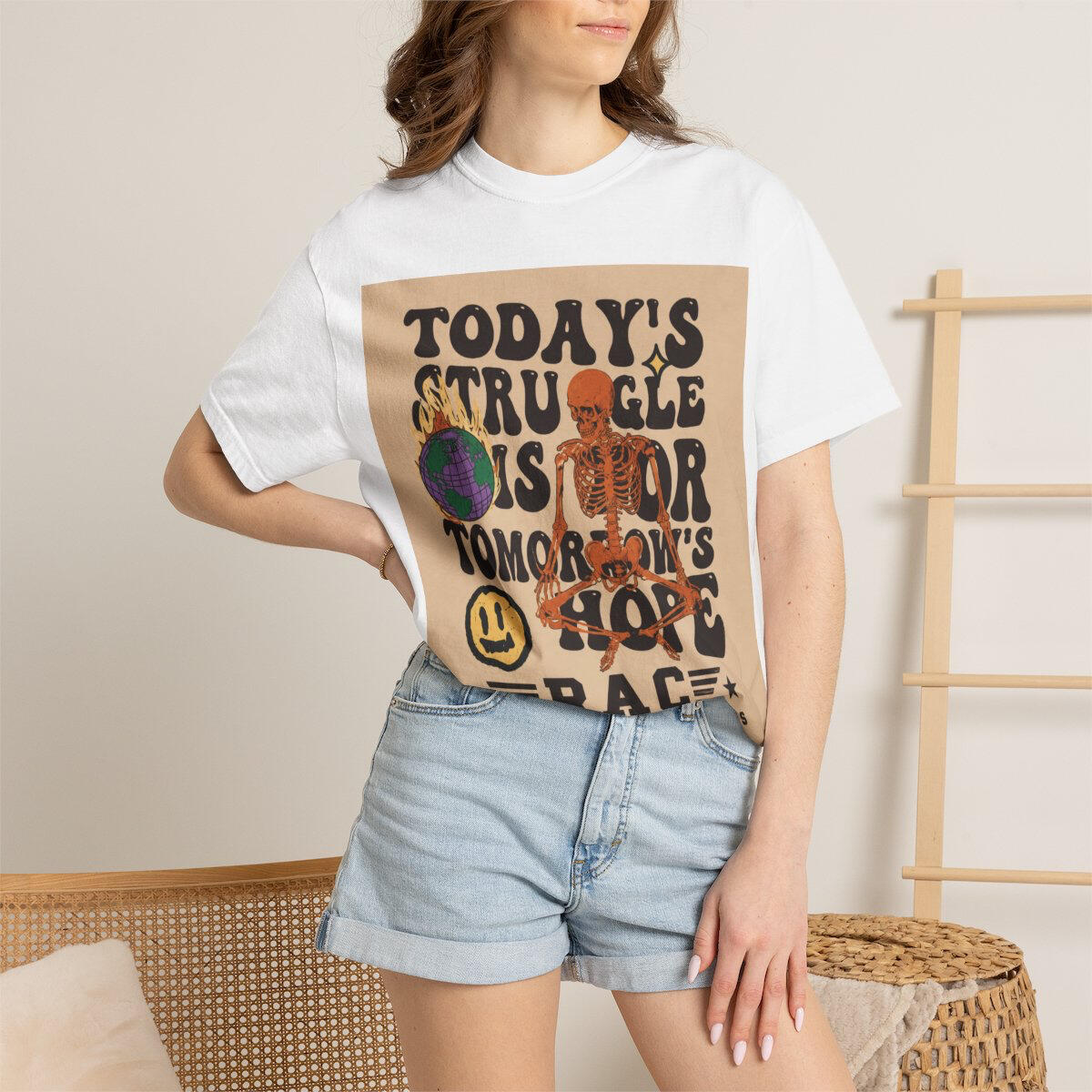 Today's Struggle Is For Tomorrow's Hope Graphic T-Shirt by THE PATRIOT COLLECTION